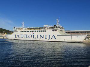 Jadrolinija ferries connect Split with Stari Grad on Hvar island