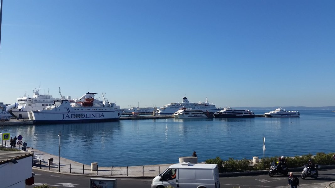 Port of Split is the also a location place of the Main Bus Station in Split.