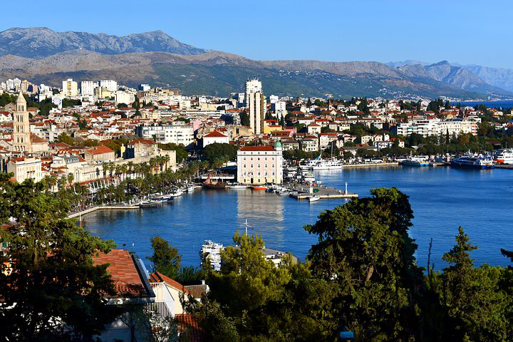 Split is the largest croatian coastal town